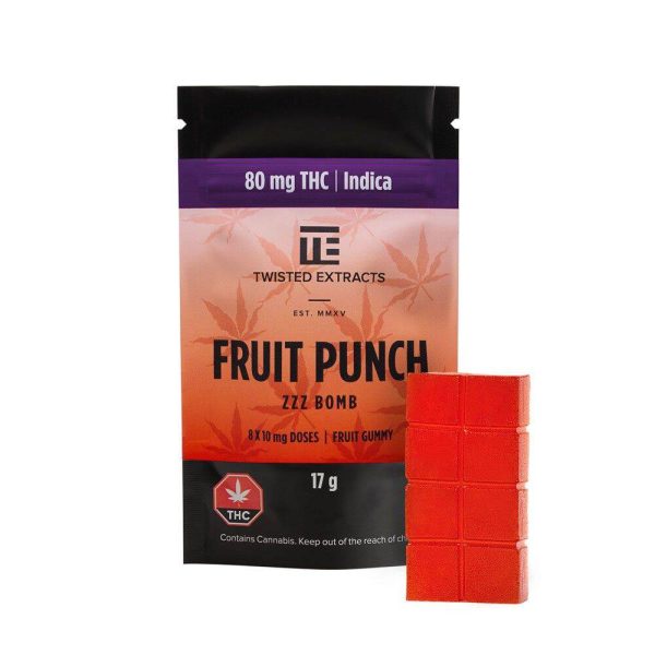 Buy Twisted extracts zzz bombs Fruit Punch 80 MG