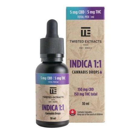 Twisted Extracts Indica Oil Drops Tincture