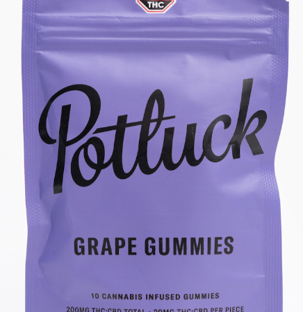 POTLUCK – 1 1 Gummies Grape Gummies