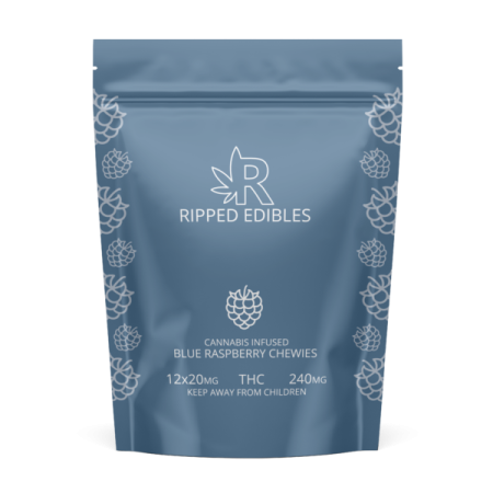 Ripped Edibles – Blue Raspberry Chewie's