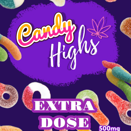 Candy Highs Extra Dose THC Candy 500mg