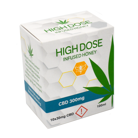 High Dose Infused Honey CBD 300mg