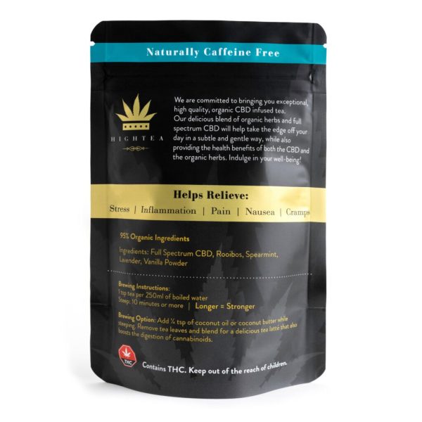 High Tea CBD Rooibos Tea 100mg CBD